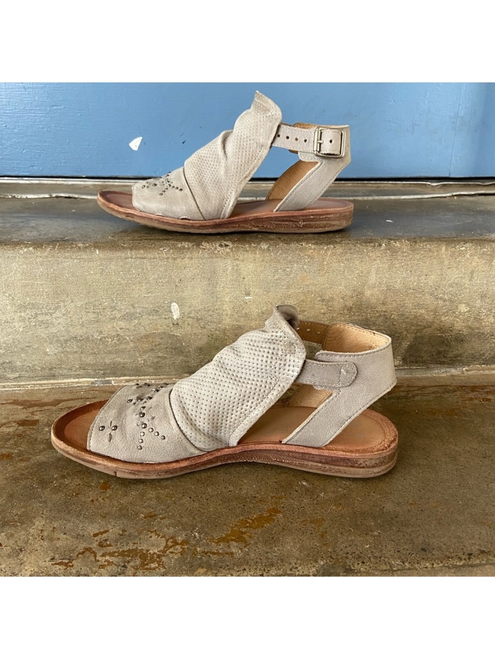 Miz Mooz leather ankle strap sandal - Picture 3 of 6